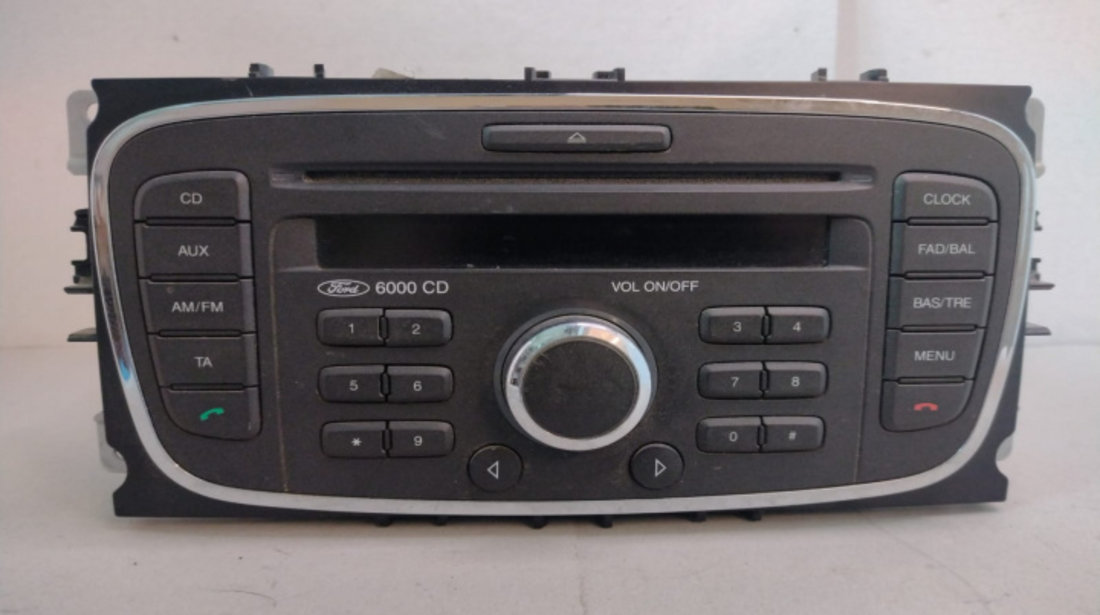 Radio/CD/Stereo Head Unit E1110R023539/7M5T18C815BC Ford Focus [2th facelift] [2007 - 2010]