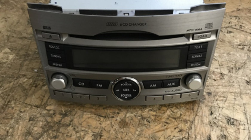 Radio CD Subaru Outback 2.0 d, 150cp, 4X4, manual combi 2010 (86201AJ410)