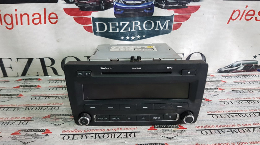 Radio CD Swing Skoda Yeti cod piesa : 1Z0035161F