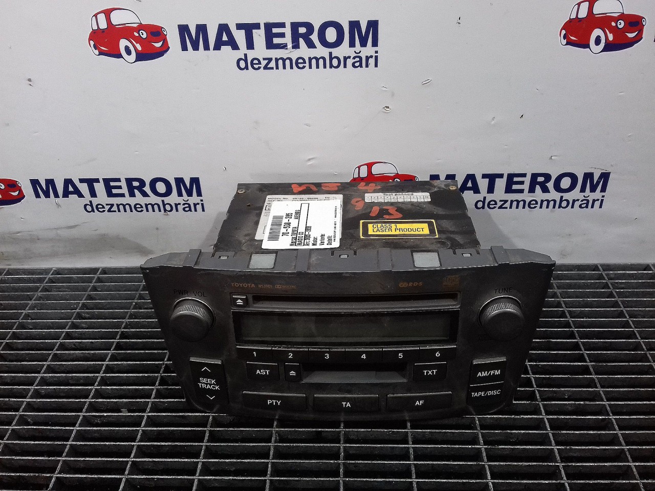 RADIO CD TOYOTA AVENSIS - - (2003 2008)