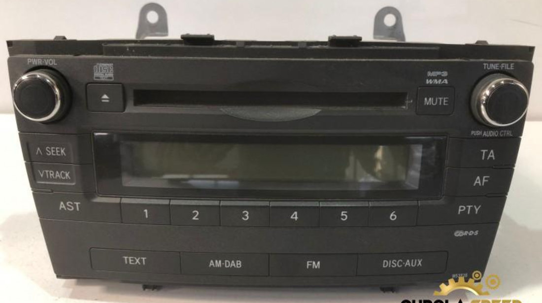 Radio cd Toyota Avensis (2009-2012) [T27] 86120-05150