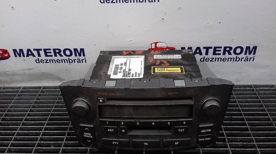 RADIO CD TOYOTA AVENSIS AVENSIS - (2003 2008)