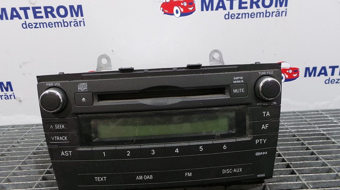 RADIO CD TOYOTA AVENSIS AVENSIS - (2008 2012)