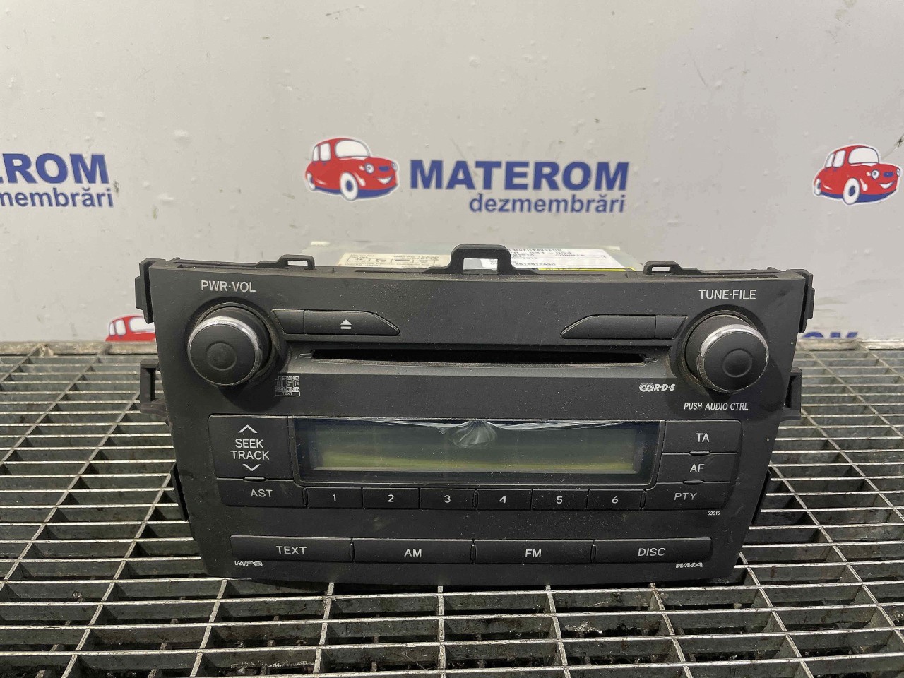 RADIO CD TOYOTA COROLLA - - (2006 2012)