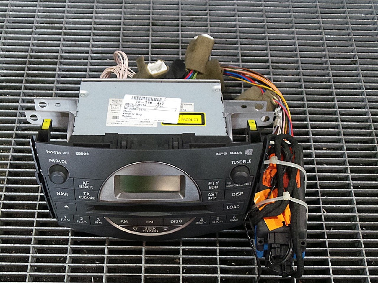 RADIO CD TOYOTA RAV4 - - (2006 2012)
