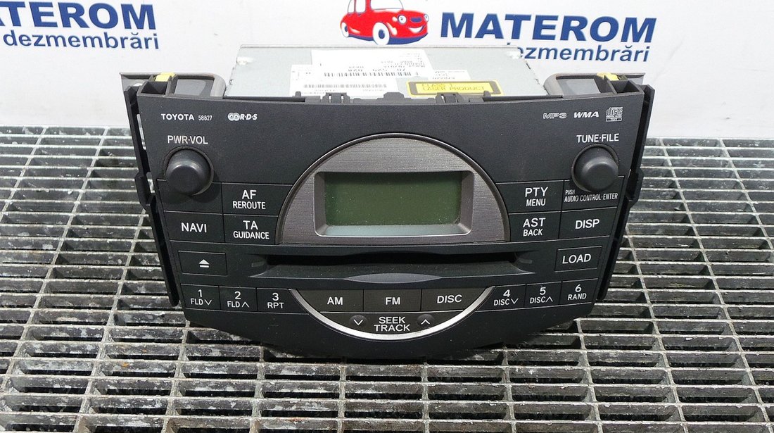 RADIO CD TOYOTA RAV4 RAV4 2.2 D - (2006 2012)