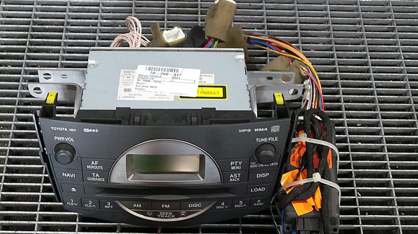 RADIO CD TOYOTA RAV4 RAV4 - (2006 2012)