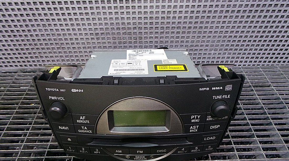 RADIO CD TOYOTA RAV4 RAV4 - (2006 2012)