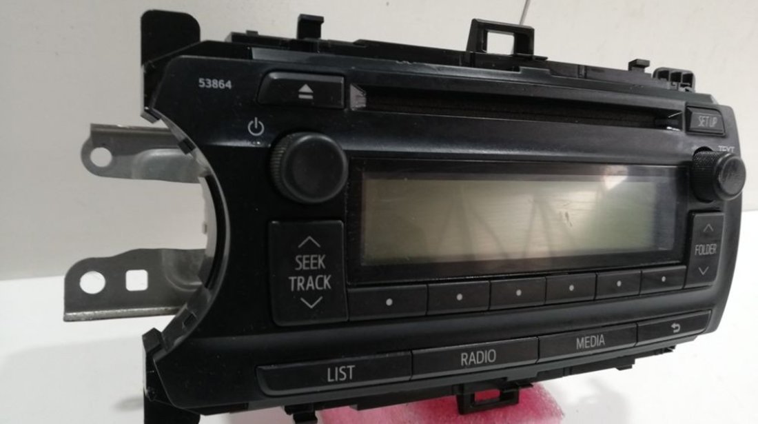 Radio CD Toyota Yaris 3 An 2011 2012 2013 2014 cod 86120-0D640