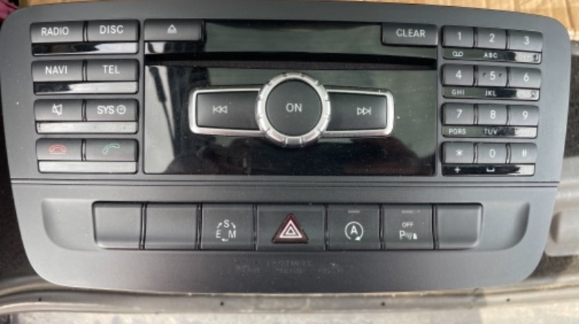 Radio cd , unitate audio Mercedes Gla x156