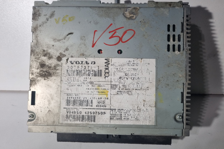 Radio cd V04650 42597509 Volvo V50 [2003 - 2011] wagon 2.0 D MT (136 hp)