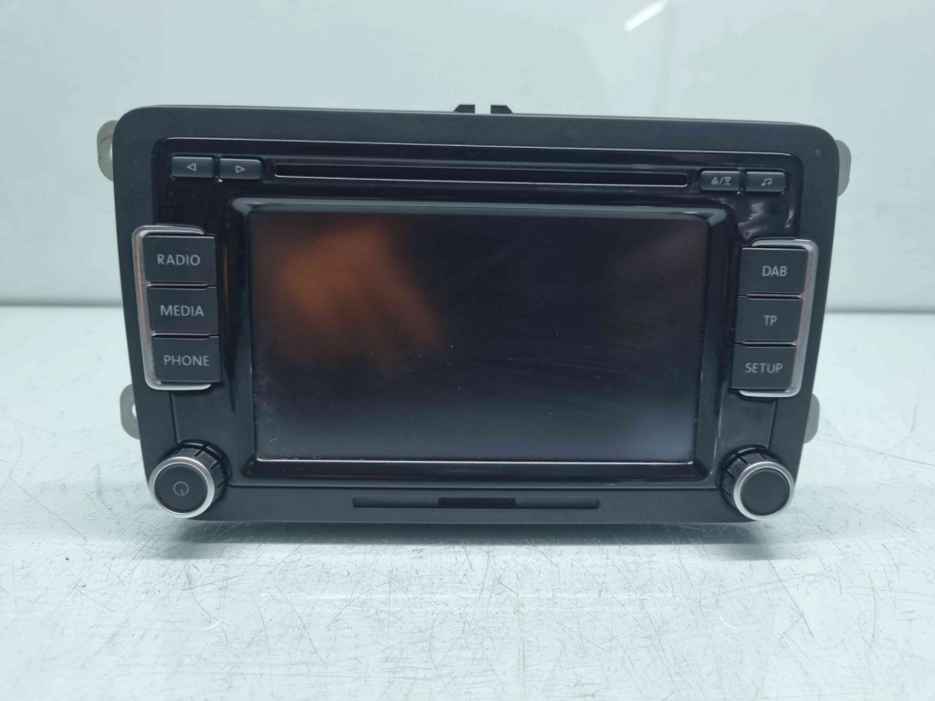 Radio CD Volkswagen Golf 6 (5K1) [Fabr 2009-2013] 3C8035195A