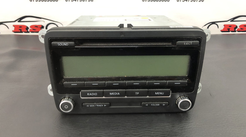 Radio CD Volkswagen Golf 6 Hatchback 1.4 TSI Manual, 122cp sedan 2011 (1K0035186)