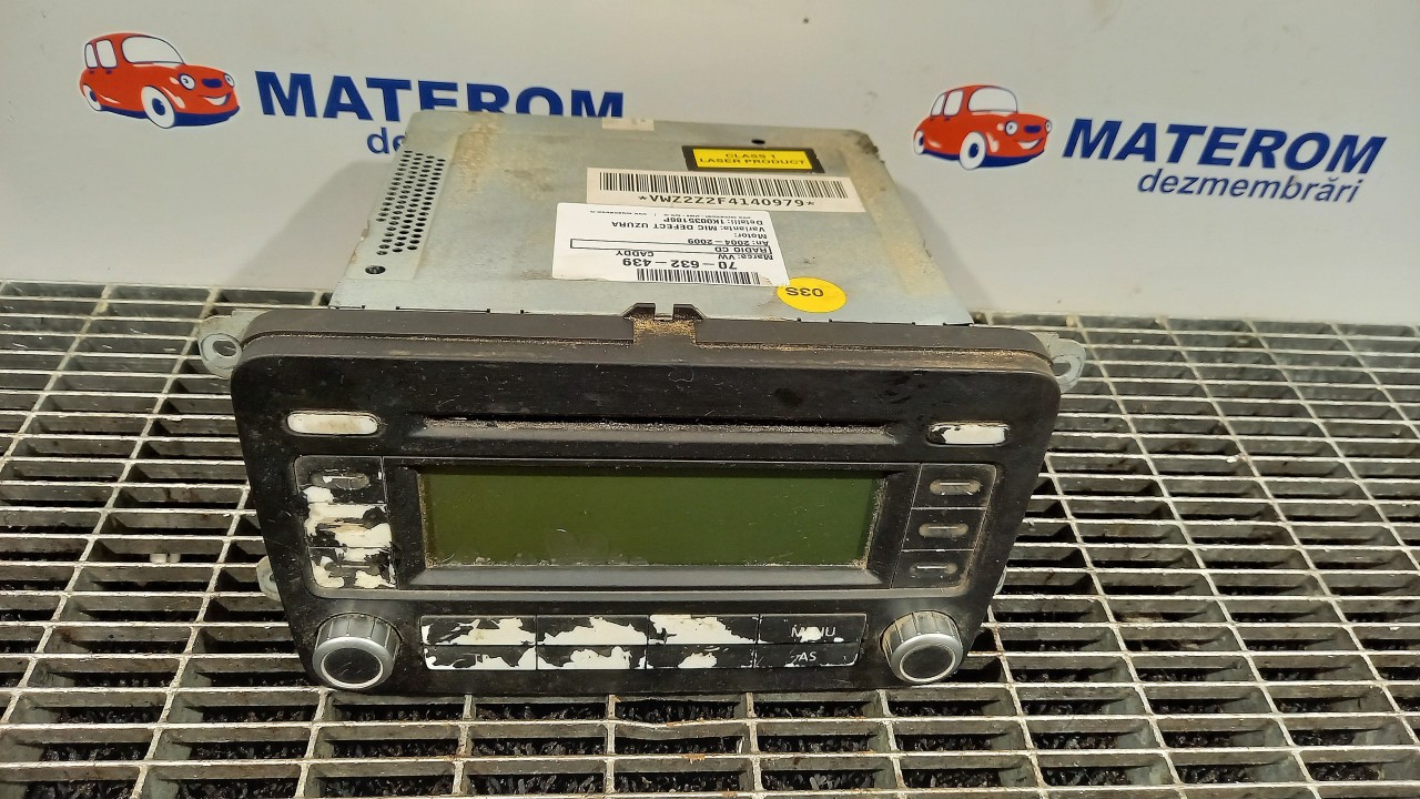 RADIO CD VW CADDY - - (2004 2010)