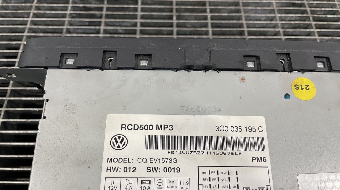 RADIO CD VW EOS EOS - (2006 2010)