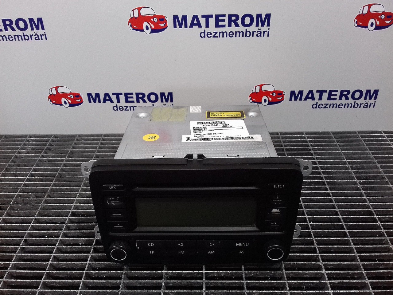 RADIO CD VW GOLF V - - (2004 2008)