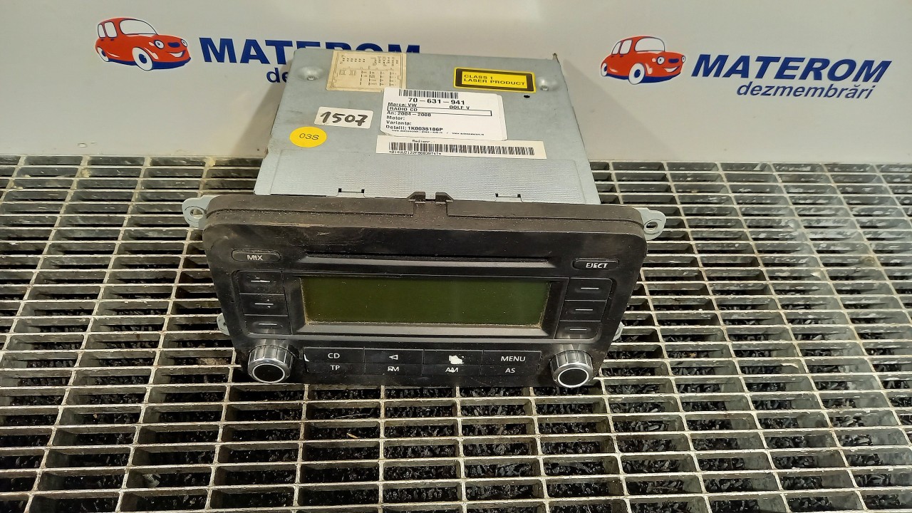 RADIO CD VW GOLF V - - (2004 2008)