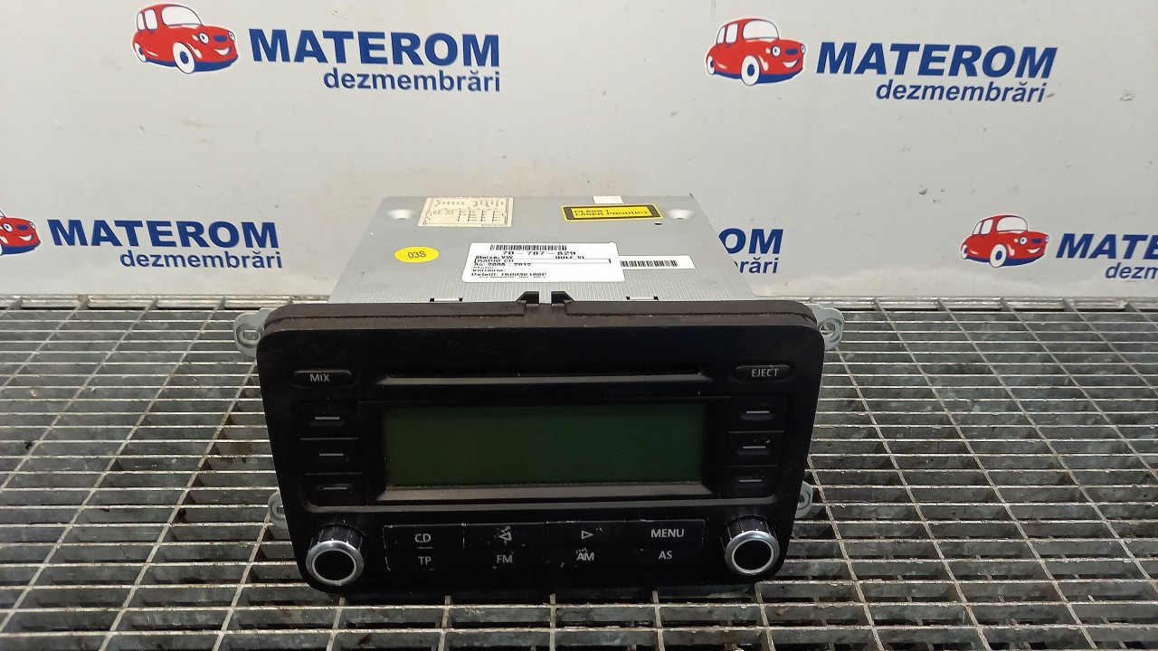 RADIO CD VW GOLF VI - - (2008 2012)
