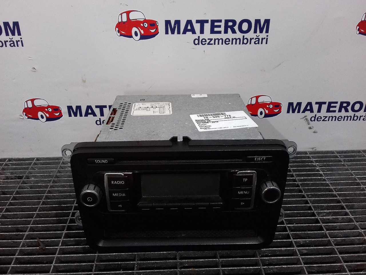 RADIO CD VW GOLF VI - - (2008 2012)