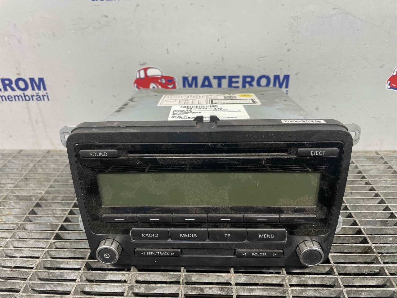 RADIO CD VW GOLF VI - - (2008 2012)