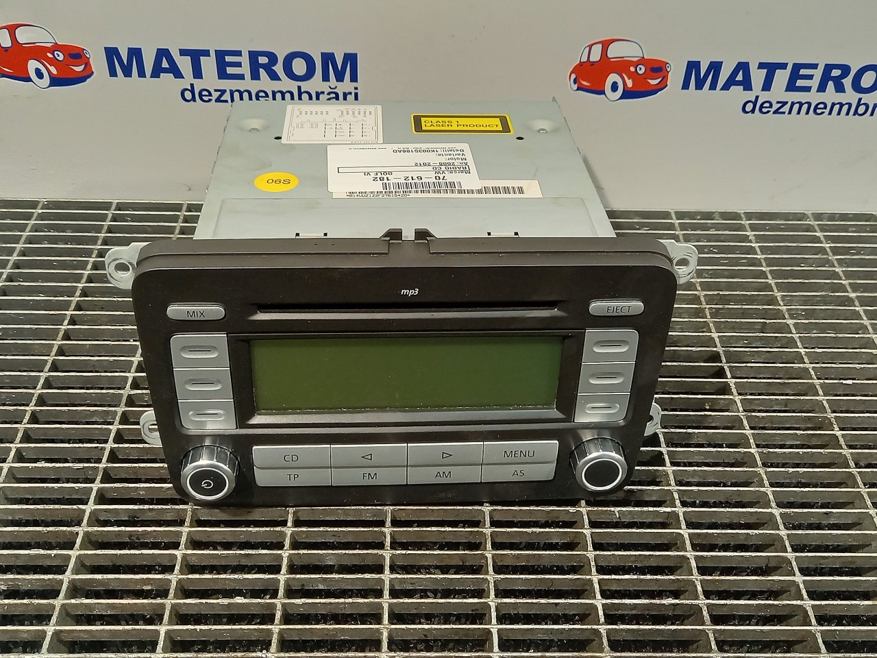 RADIO CD VW GOLF VI GOLF VI - - (2008 2012)