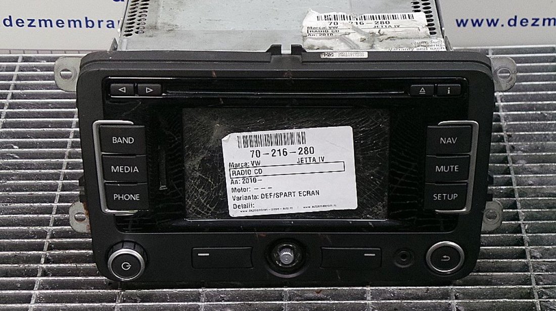 RADIO CD VW JETTA IV JETTA IV - (2010 2019)