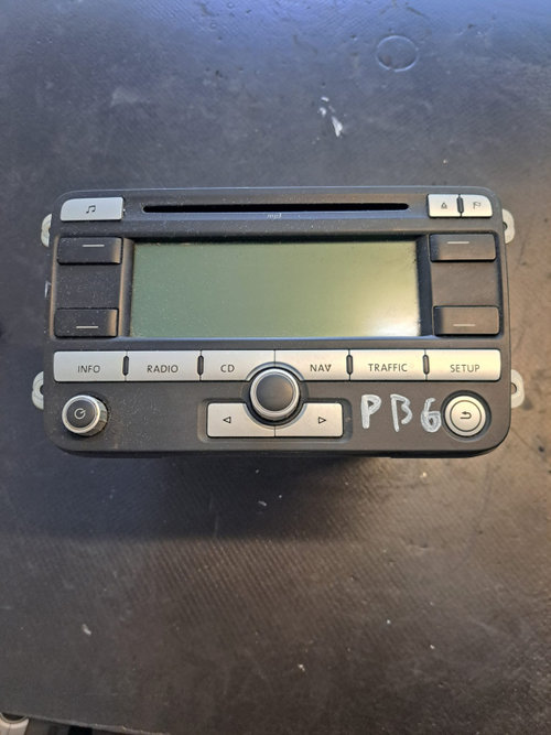 Radio CD VW Passat B6 - COD 1K0035191D /Cod pin: 0006