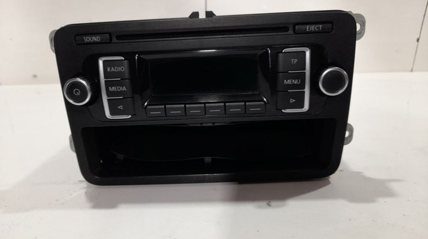 Radio CD Vw Passat B6 / Golf 6 / Touran / Caddy cod 5K0035156A