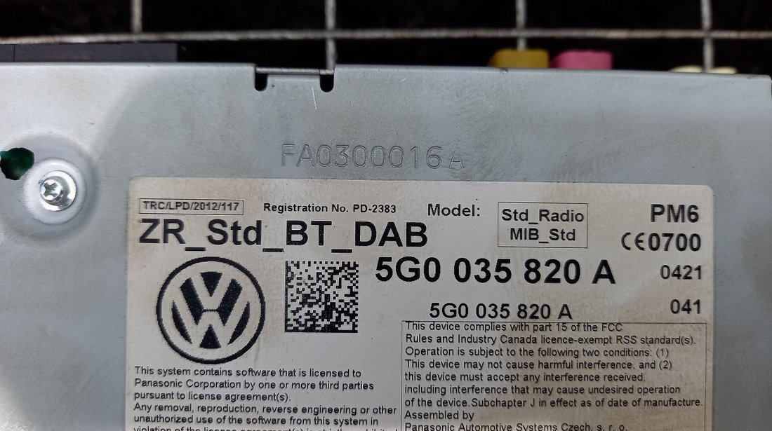 RADIO CD VW PASSAT PASSAT - - (2005 2010)