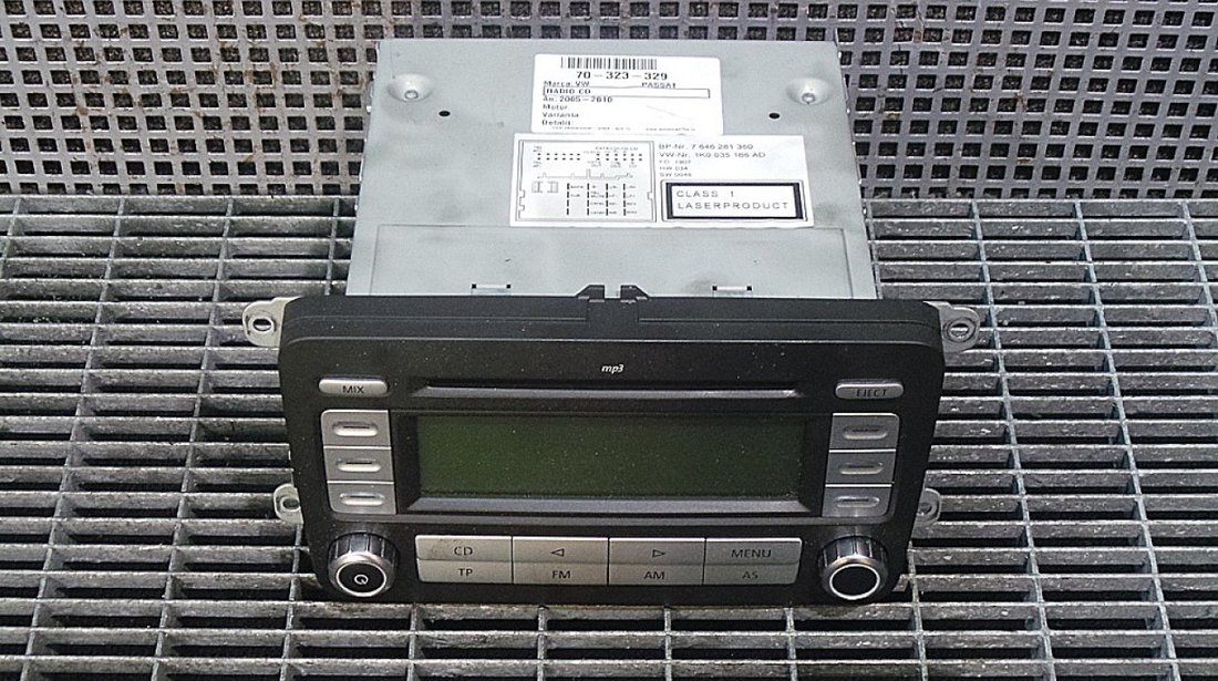 RADIO CD VW PASSAT PASSAT - (2005 2010)