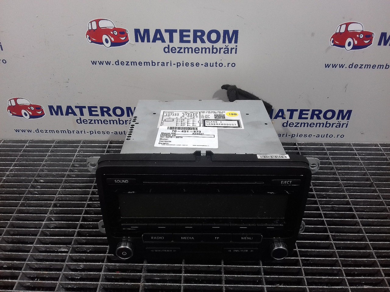 RADIO CD VW PASSAT PASSAT - - (2010 2014)