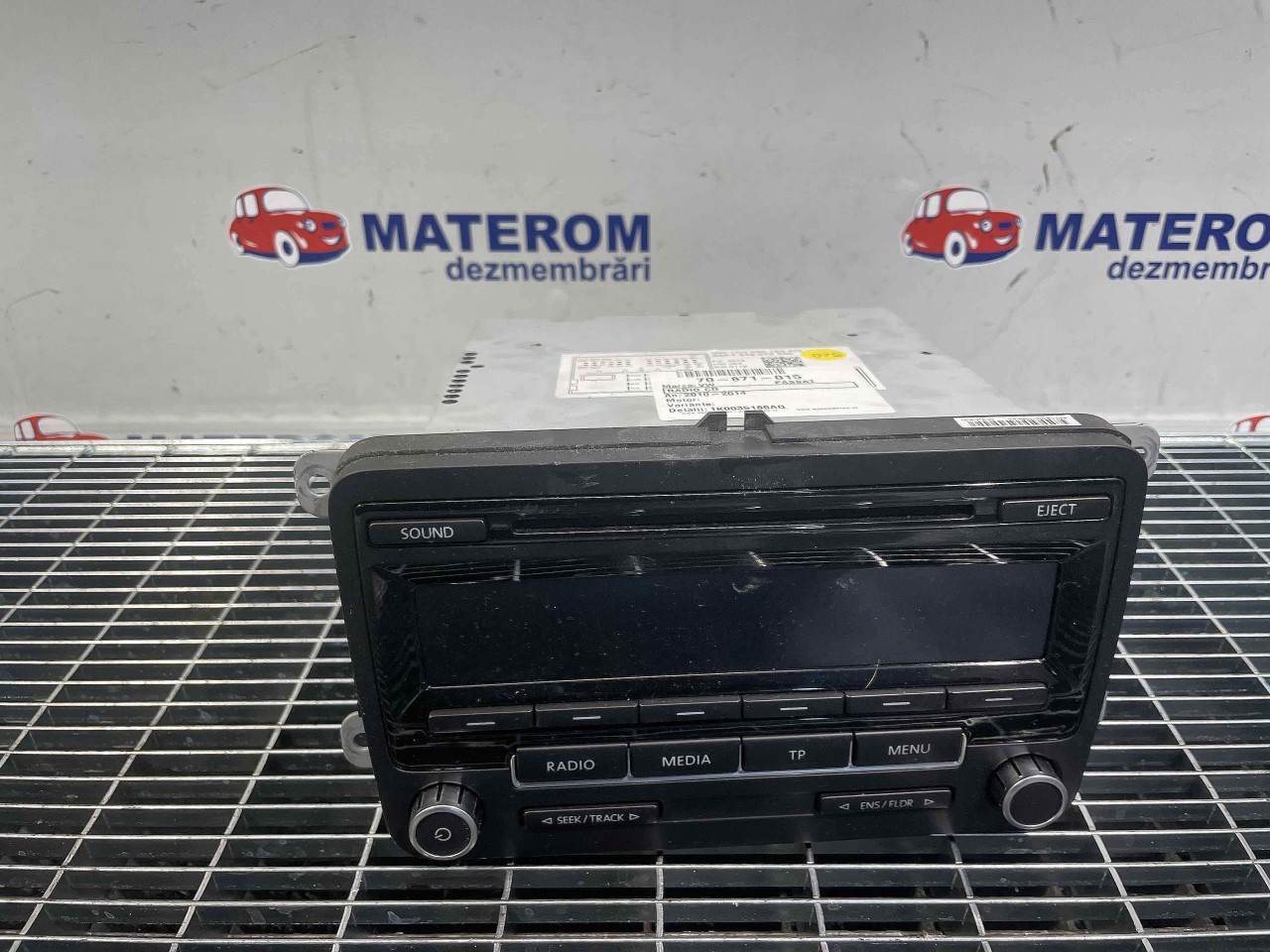 RADIO CD VW PASSAT PASSAT - - (2010 2014)
