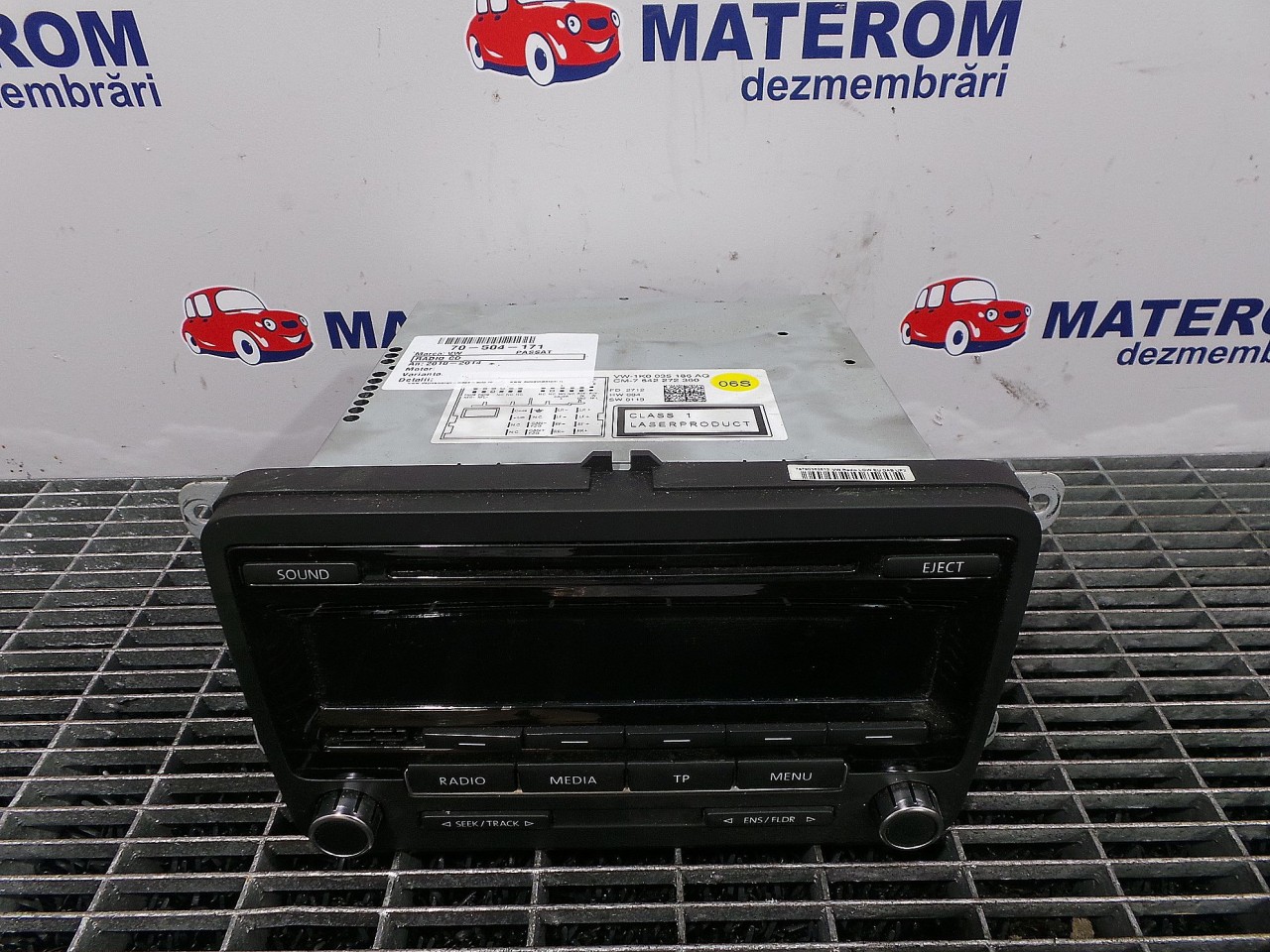 RADIO CD VW PASSAT PASSAT - - (2010 2014)