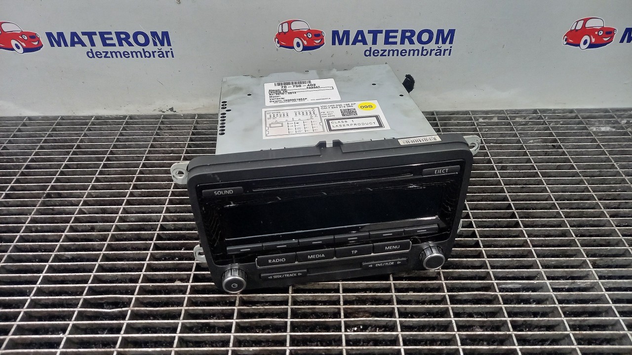 RADIO CD VW PASSAT PASSAT - - (2010 2014)