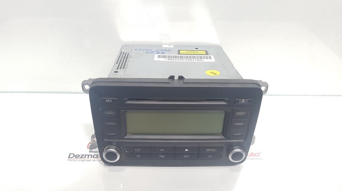 Radio cd, Vw Passat Variant (3C5) cod 1K0035186P (id:364321)