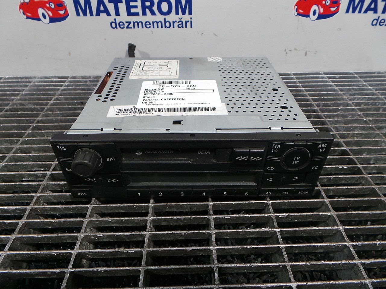 RADIO CD VW POLO POLO - - (2002 2005)