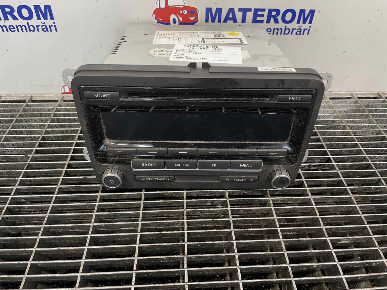 RADIO CD VW POLO POLO - - (2009 2014)