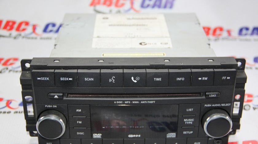 Radio Jeep Grand Cherokee cod: 05064943AD model 2009