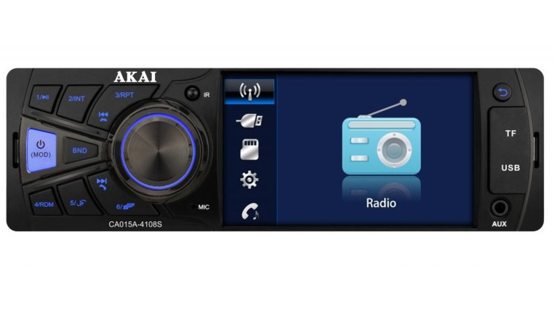 Radio MP3 Player Auto Akai CA015A-4108S Display 4 Inch Bluetooth 060421-2