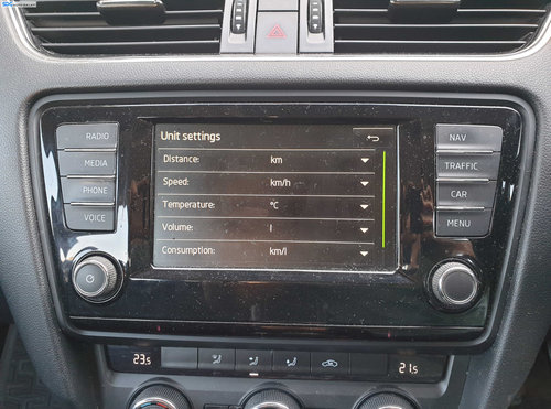 Radio Navigatie Ecran Display Touchscreen Skoda Octavia 3 2013 - 2020 [K5839]