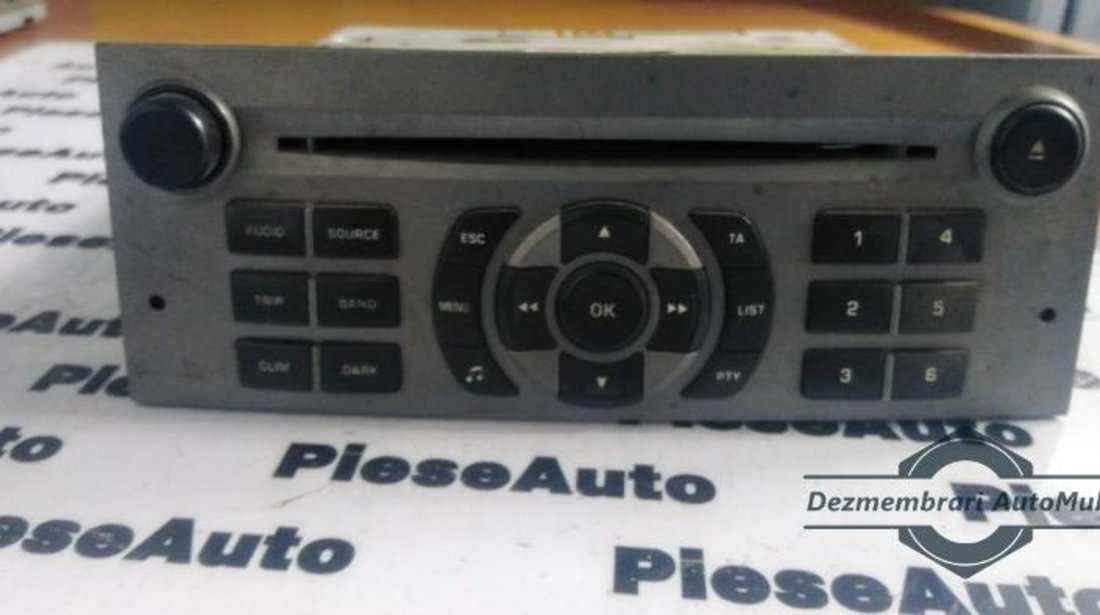 Radio Peugeot 407 (2004-2010) 9646871777