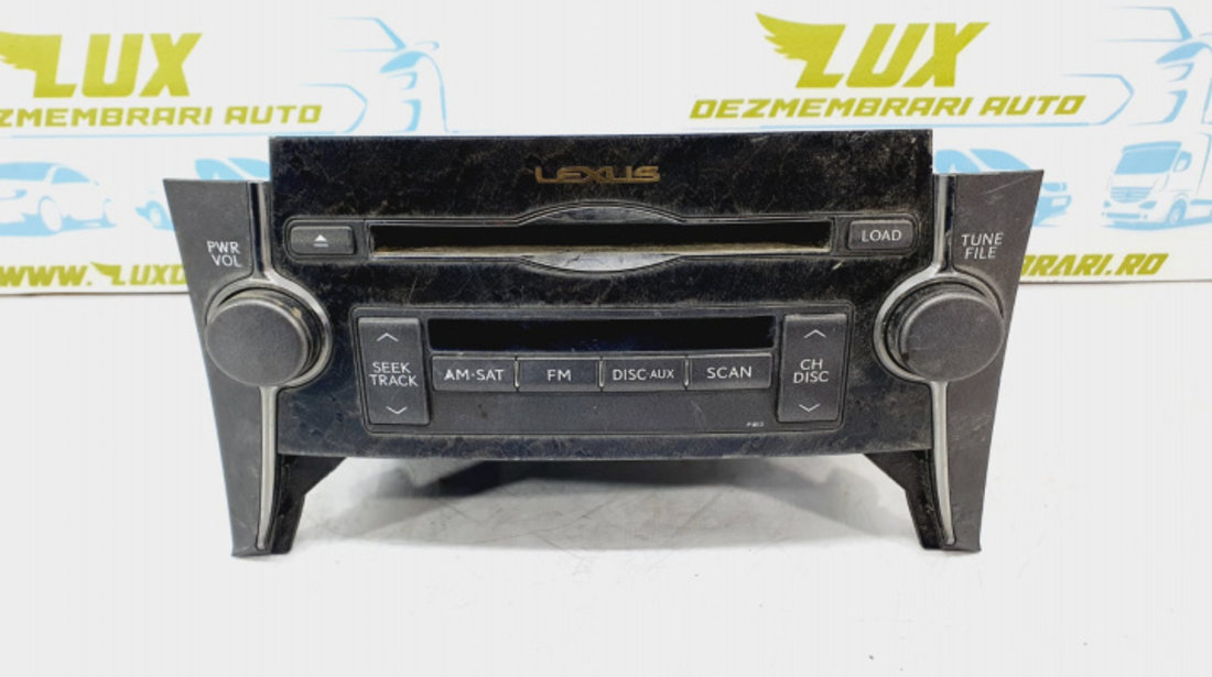 Radio player cd 86120-50f00-1 Lexus LS 4 F4 [2006 - 2009] 4.6 benzina 1UR-FSE