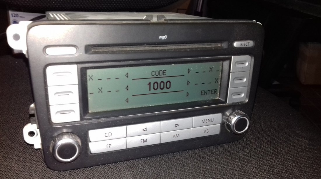 Radio RCD 300 Mp3 Grundig, original VW Passat B6, Golf5, Caddy, Touran