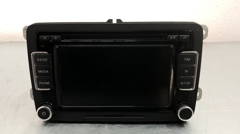 Radio RCD 510 Volkswagen Passat B7 Variant 2.0 TDI DSG Automat, 170cp sedan 2011 (3C8035190)