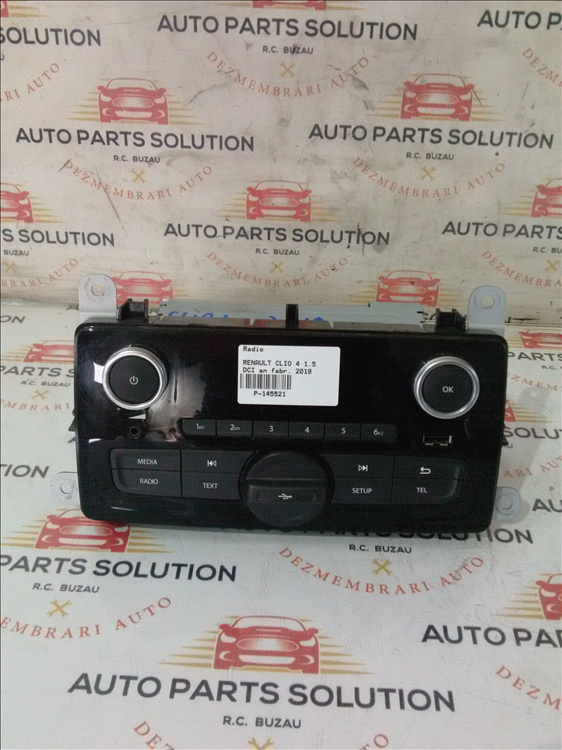 Radio RENAULT CLIO 4 1.5 DCI an fabr. 2019
