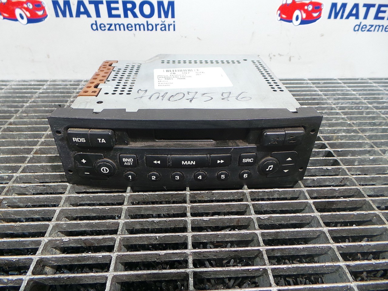 RADIOCASETOFON PEUGEOT 307 307 - - (2001 2008)