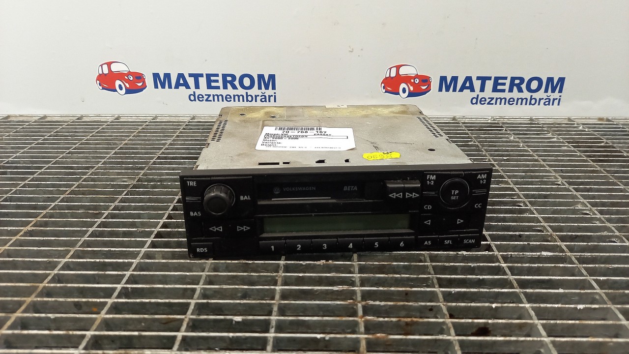 RADIOCASETOFON VW PASSAT - - (2000 2004)