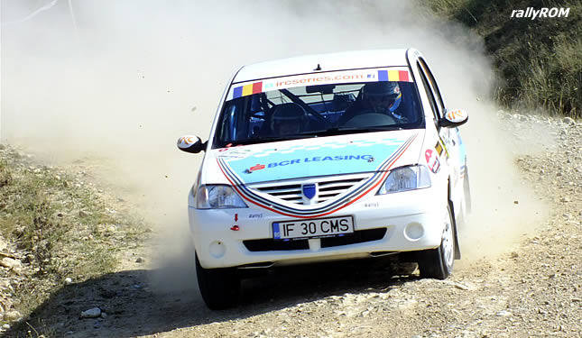 Radu David a debutat in CNR la Sibiu Rally Romania 2012