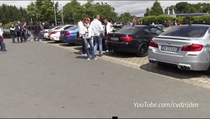Raiul fanilor BMW: Parcarea cu cele mai multe M-uri pe metrul patrat