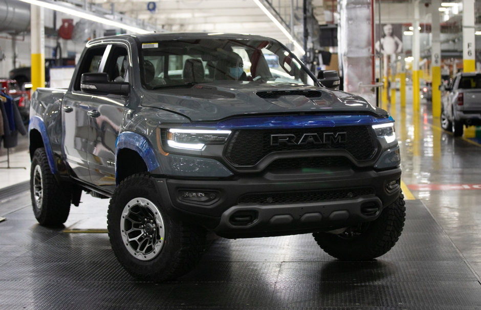 Ram 1500 TRX - Productie